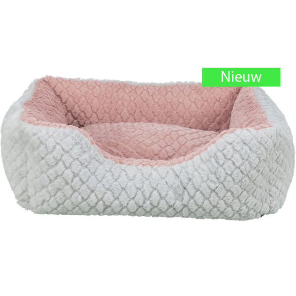 Trixie Hondenmand Kaline Mio Hoekig Grijs / Oudroze