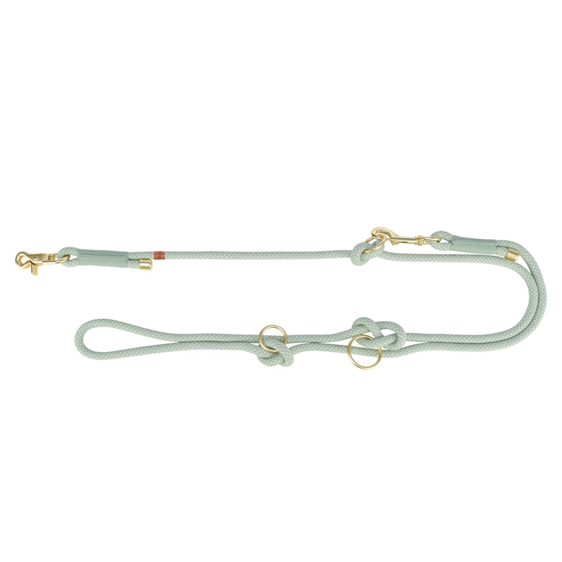 Trixie Soft Rope Hondenriem Verstelbaar Saliegroen / Mint