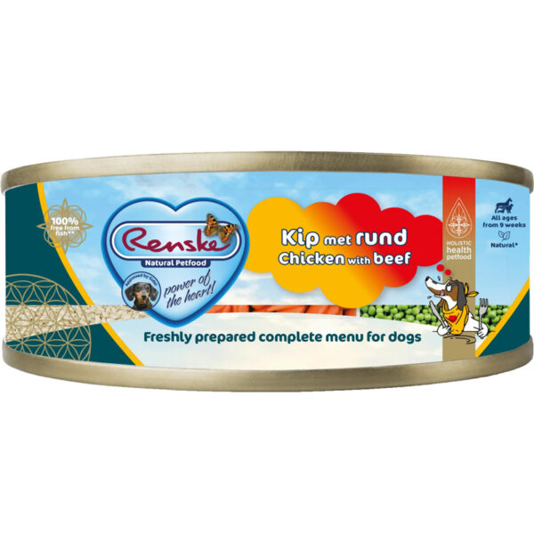 Renske Hond Vers Vlees Kip / Rund