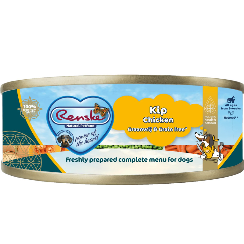 Renske Hond Vers Vlees Kip Graanvrij 24x95gr
