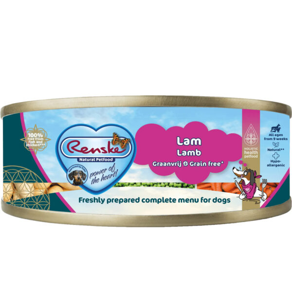 Renske Hond Vers Vlees Lam Graanvrij