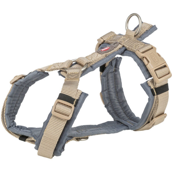 Trixie Hondentuig Premium Trekking Zand Taupe / Grafiet Grijs
