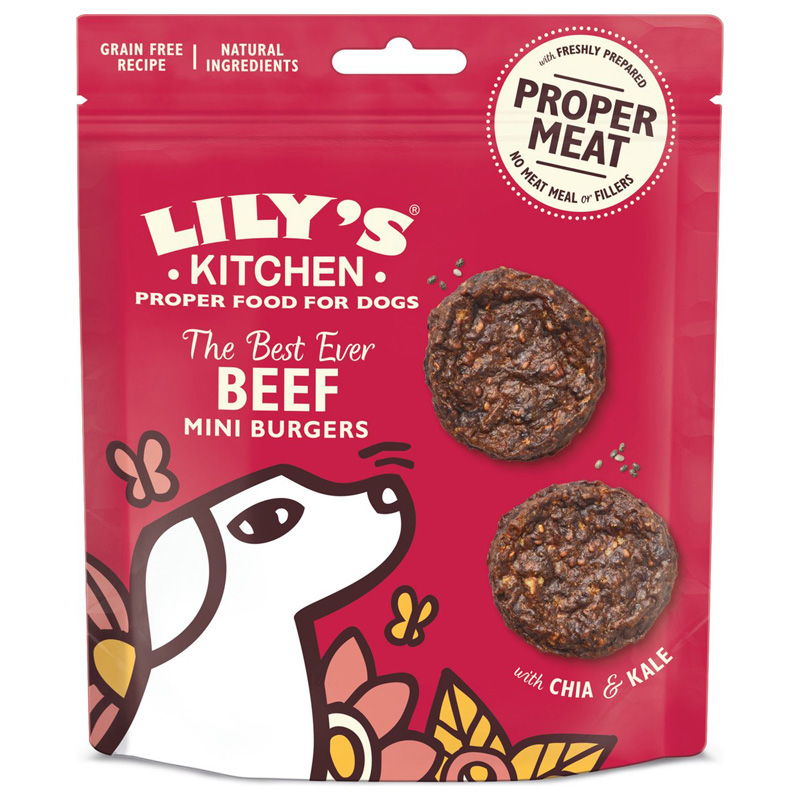 Lily's Kitchen Dog The Best Ever Beef Mini Burgers