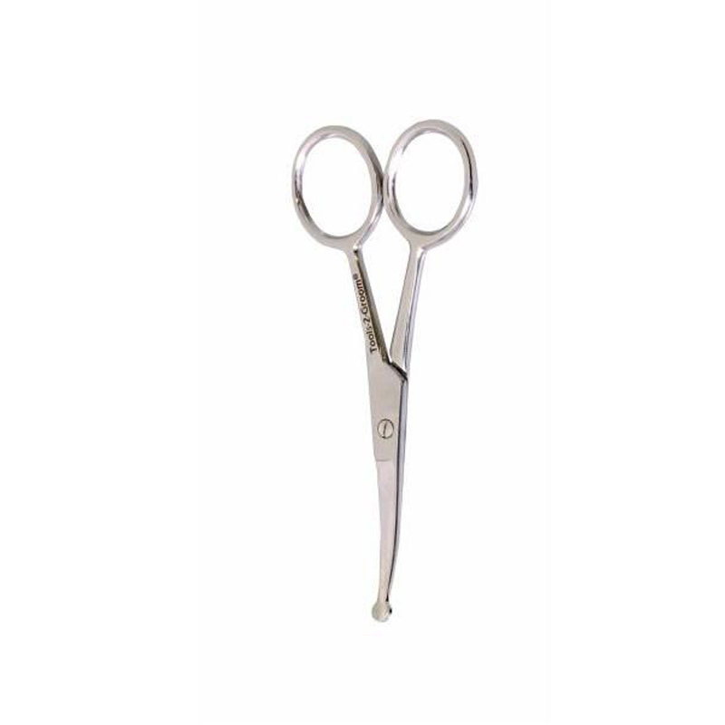 Tools-2-Groom Potenschaartje Gebogen Met Afgeronde Punt