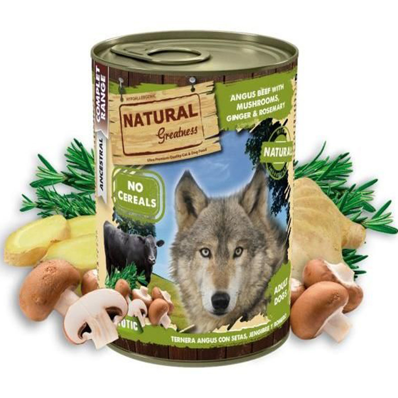 Natural Greatness Angus Beef / Mushrooms / Ginger / Rosemary