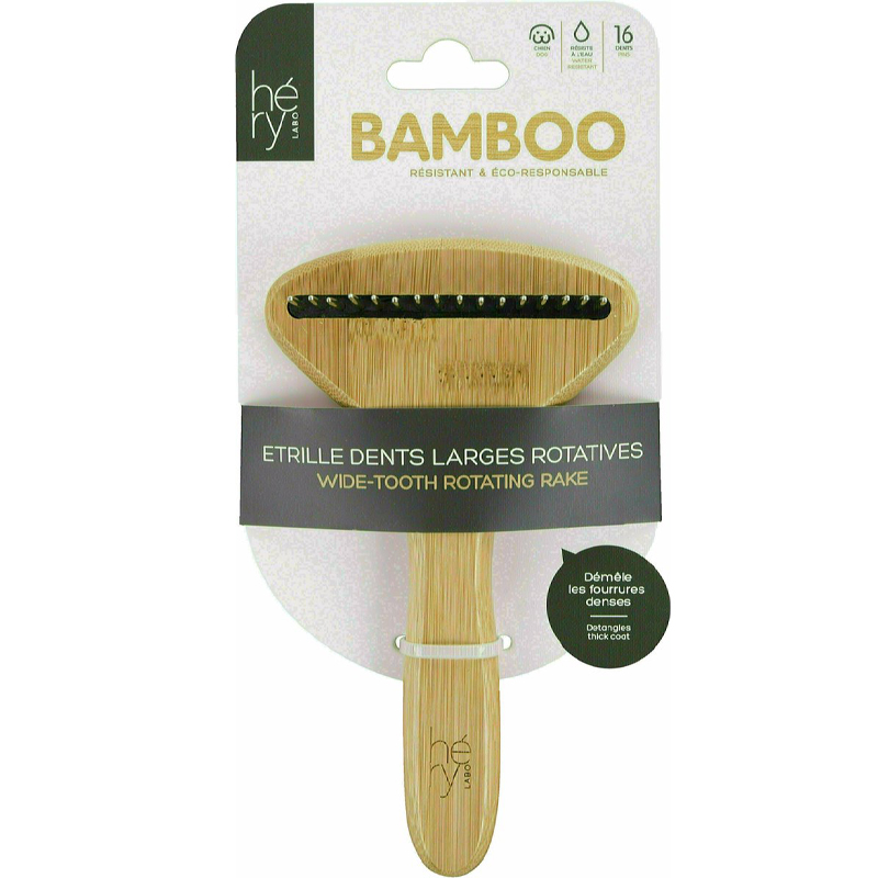 Hery Labo Roskam Grof Met Roterende Tanden Bamboe