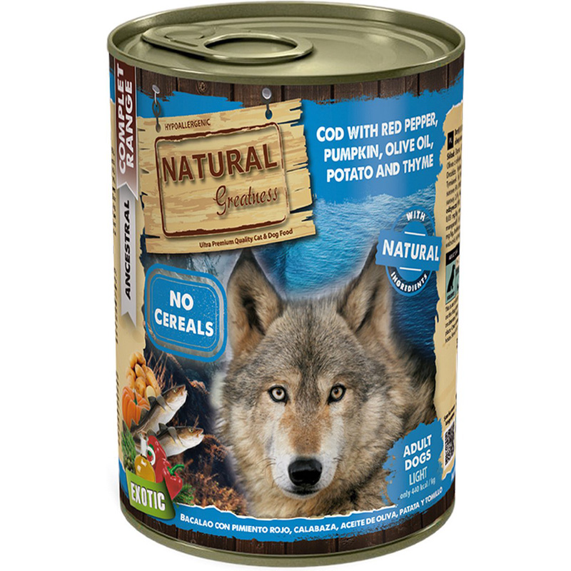 Natural Greatness Cod / Red Pepper / Pumpkin