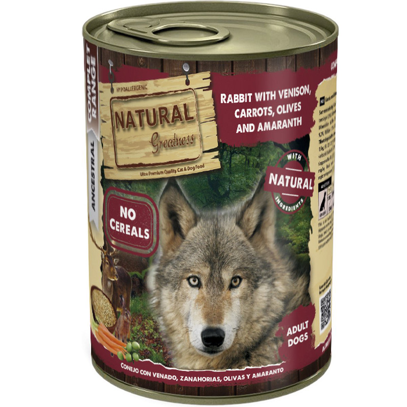 Natural Greatness Rabbit / Venison / Carrots