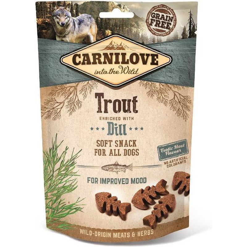 Carnilove Soft Snack Forel / Dille