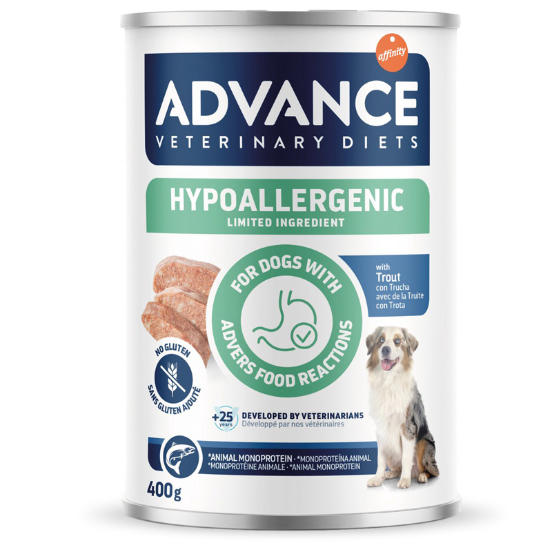 Advance Veterinary Diet Dog Hypoallergenic Trout