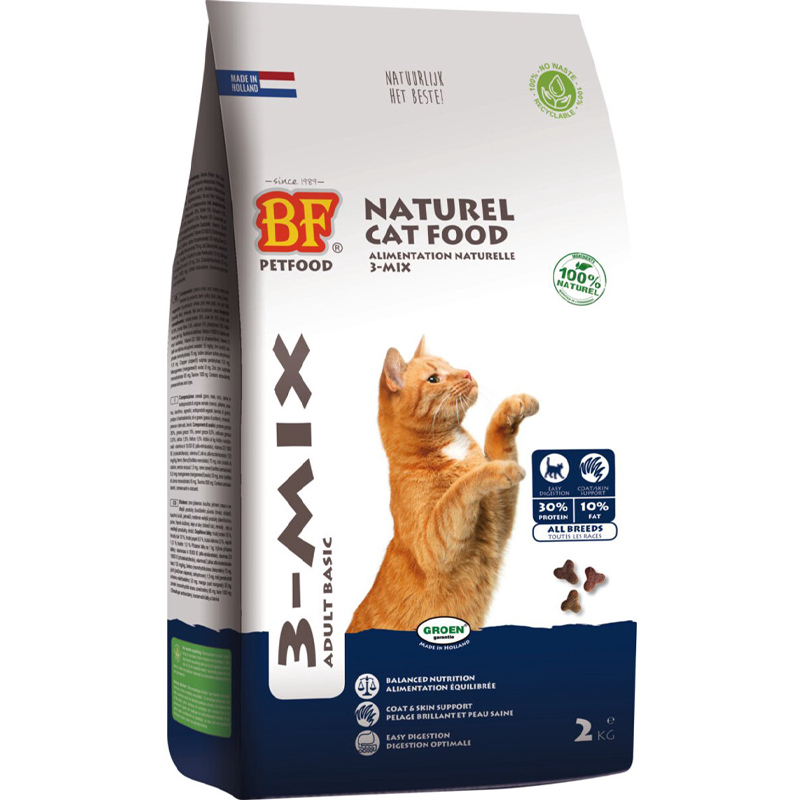 Bf Petfood Kattenvoeding Kat 3-Mix