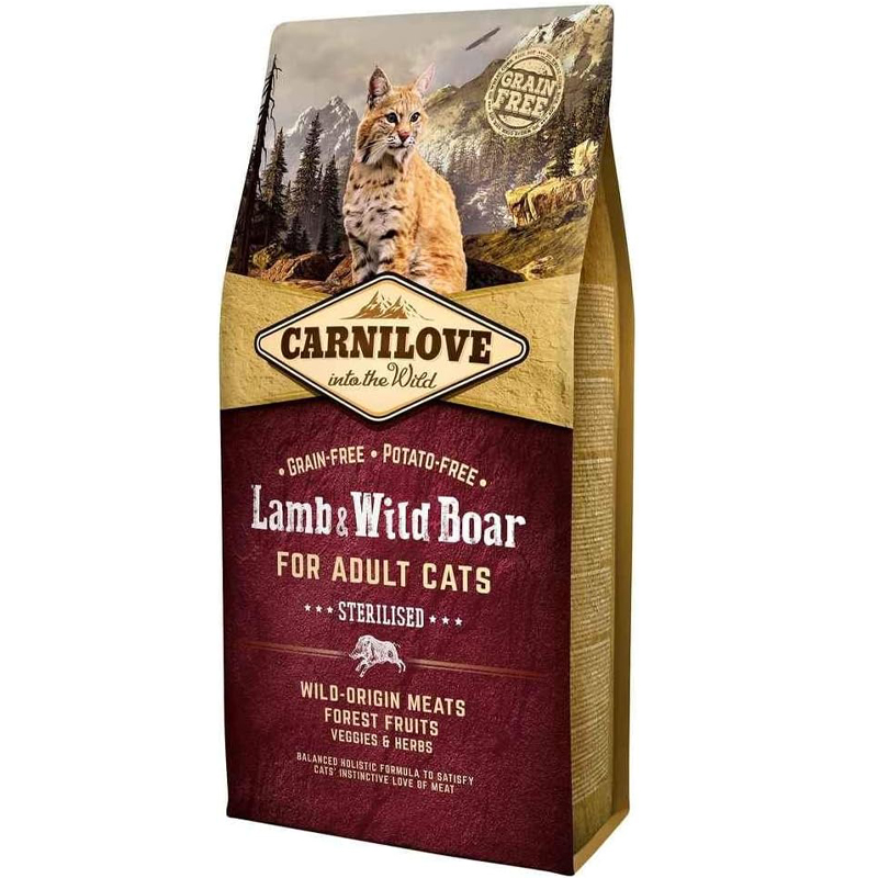 Carnilove Lamb / Wild Boar Sterilised