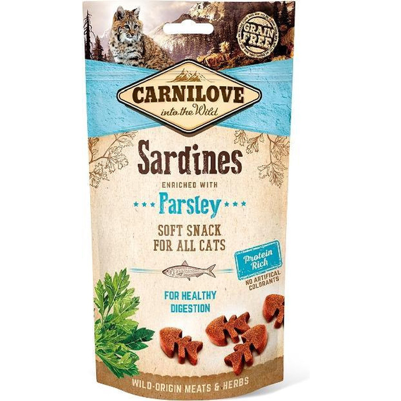 Carnilove Soft Snack Sardines / Peterselie