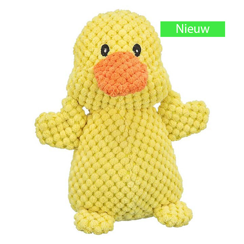 Trixie Kuiken Met Piep Pluche Geel
