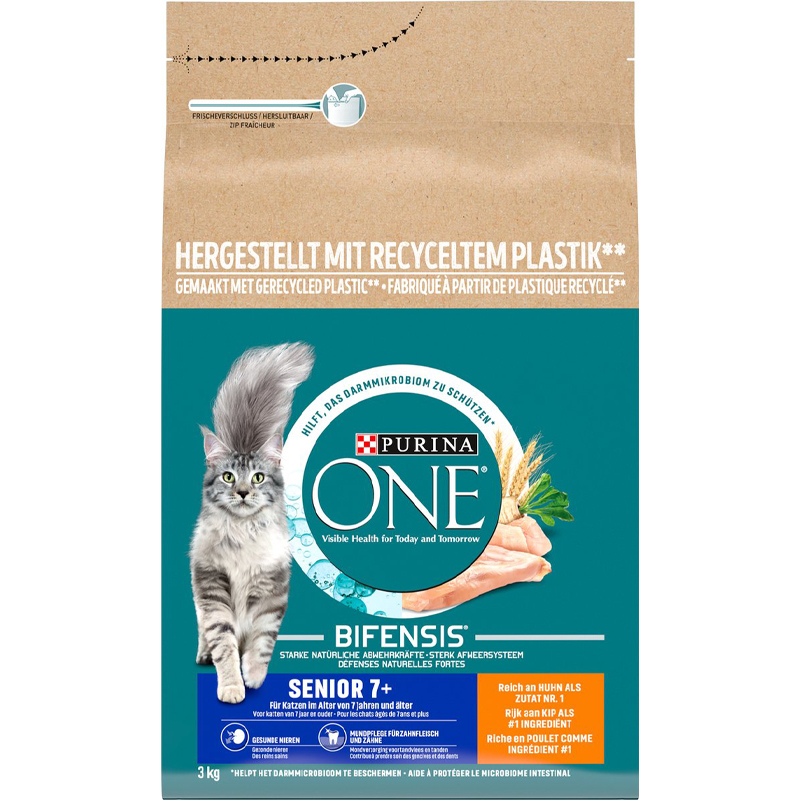 Purina One Senior Kip / Volkoren Granen