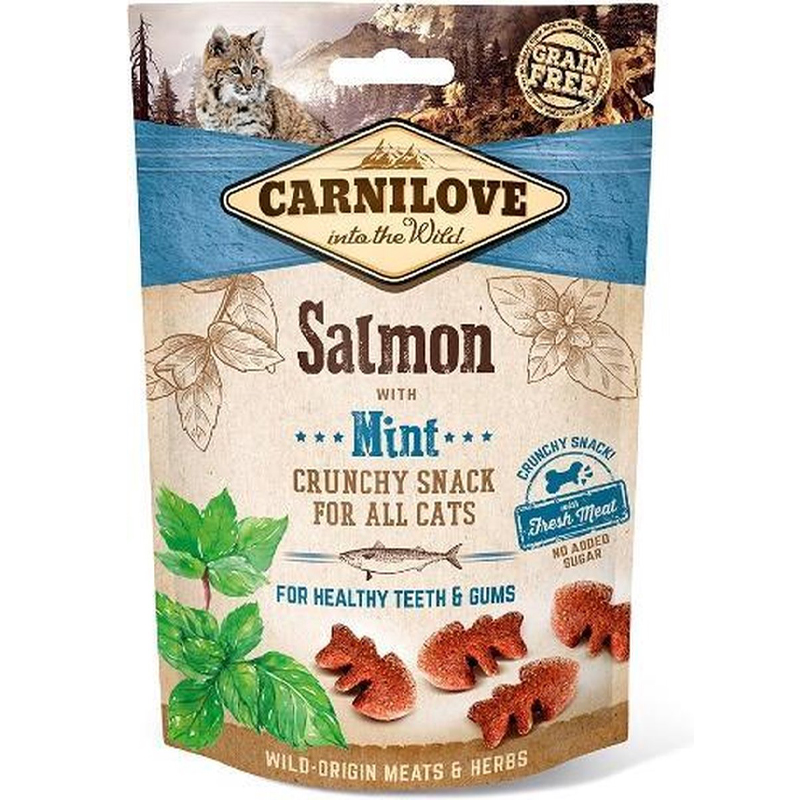 Carnilove Crunchy Snack Zalm / Munt