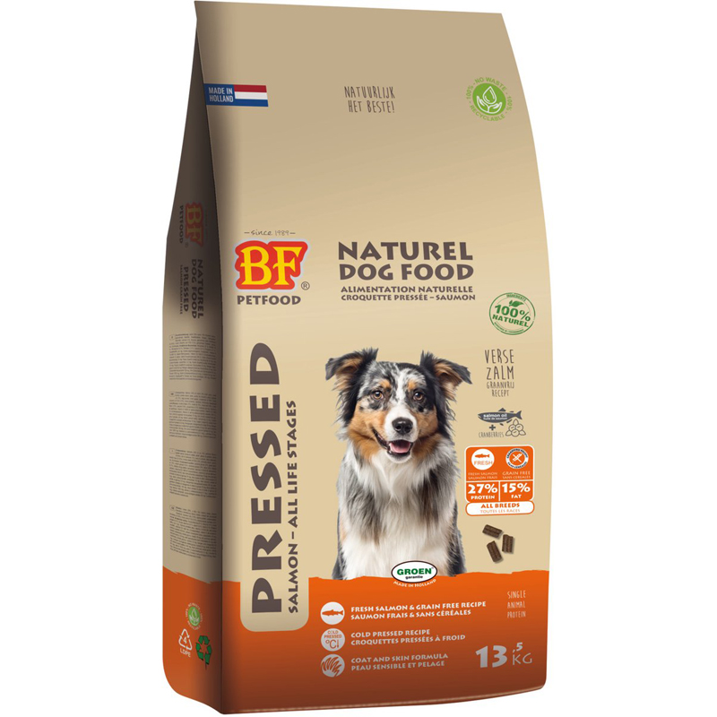 Bf Petfood Geperst Zalm Graanvrij