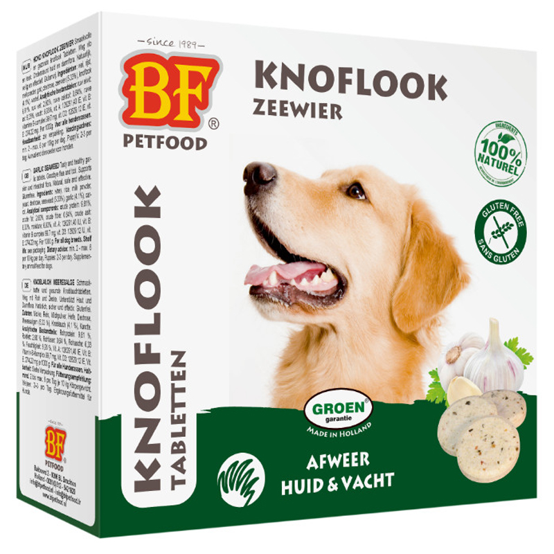 Bf Petfood Hondensnoepjes Knoflook Zeewier