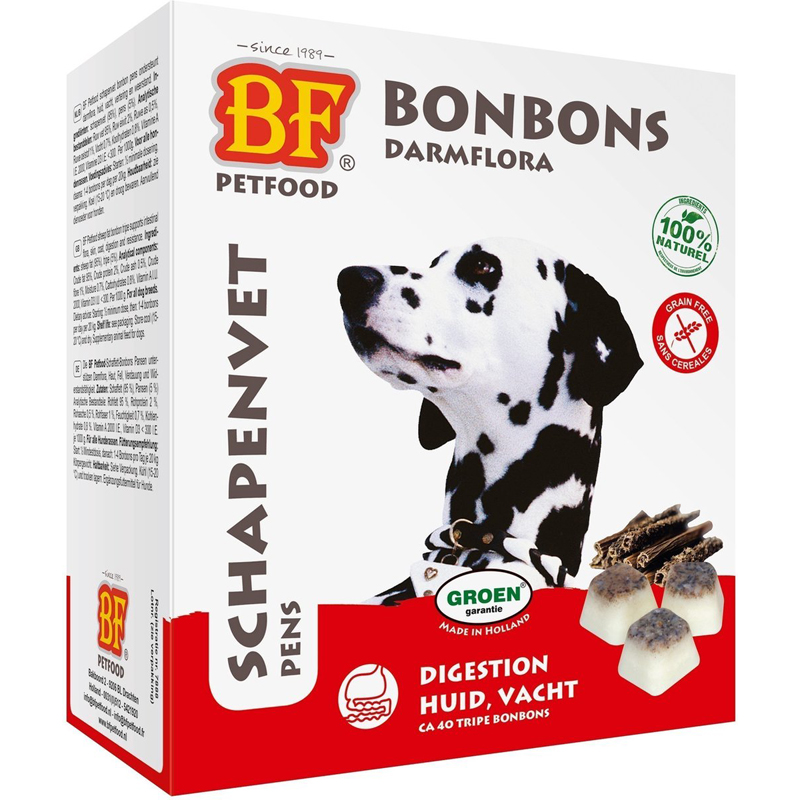 Bf Petfood Schapenvet Maxi Bonbons Pens