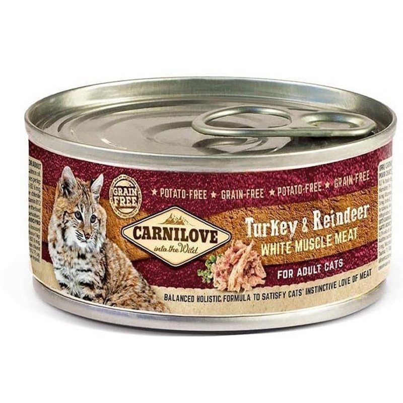 Carnilove Cans Turkey / Reindeer