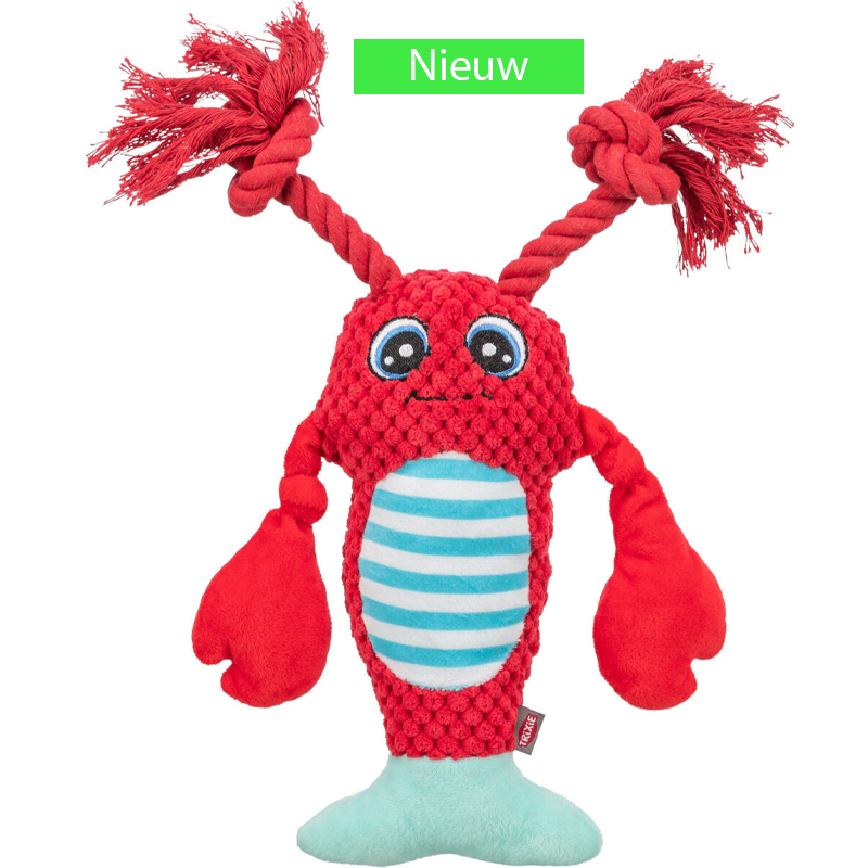 Trixie Kreeft Met Flostouw Rood