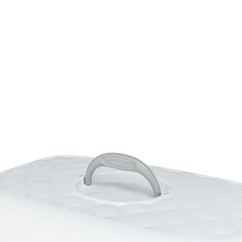 Trixie Kattenbak Davio Top Outdoor Met Kap Grijs / Wit - Afbeelding 2