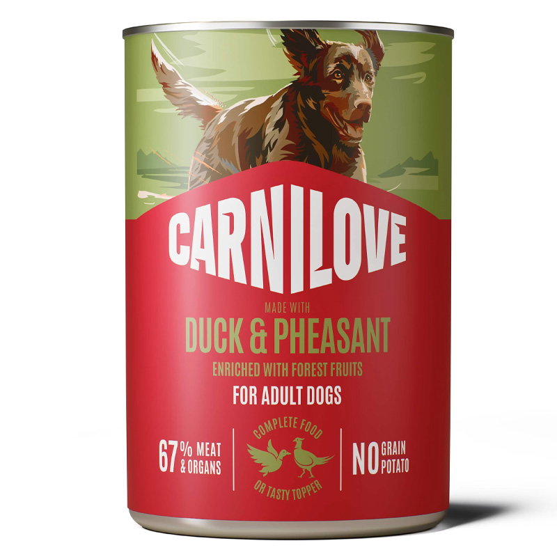 Carnilove Can Duck / Pheasant 6x400gr