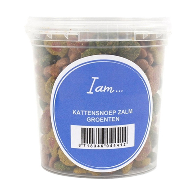 I Am Kattensnoep Zalm / Groenten 70 Gr