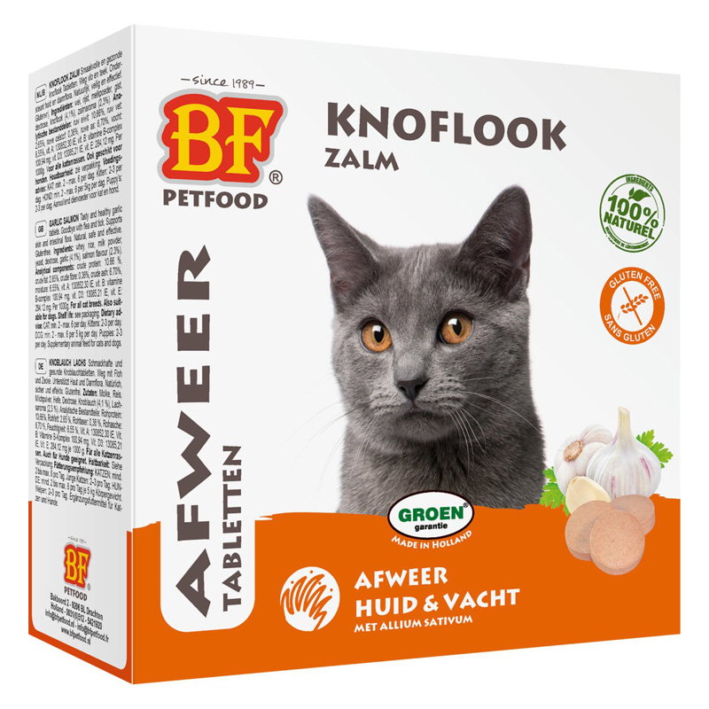 Bf Petfood Kattensnoepjes Knooflook Zalm 100 St