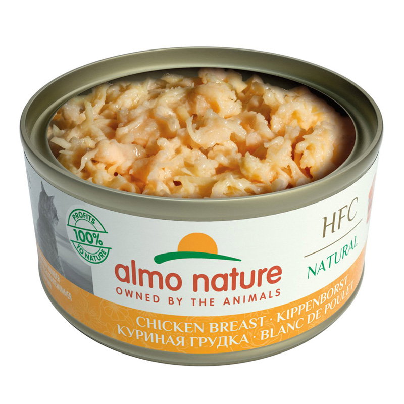 Almo Nature Cat Kippenborst 24x70gr