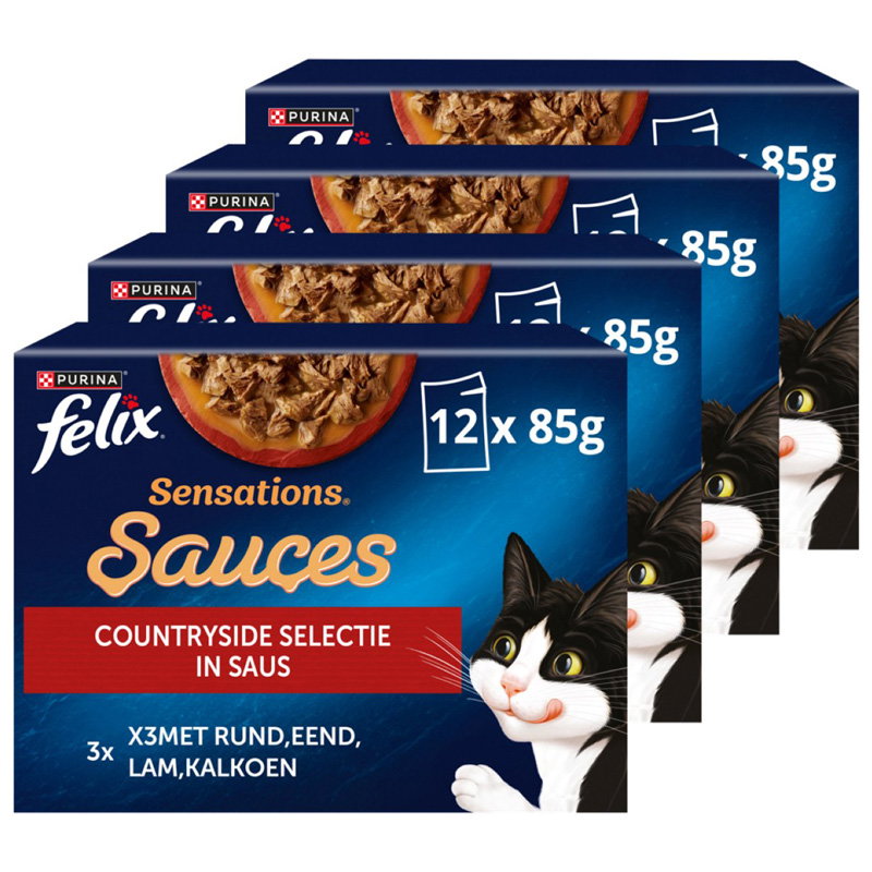 Felix Sensations Countryside Selectie In Saus