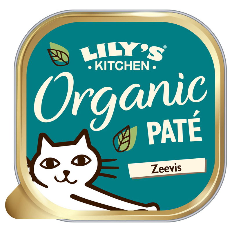 Lily's Kitchen Cat Organic Fish Pate 19x85gr