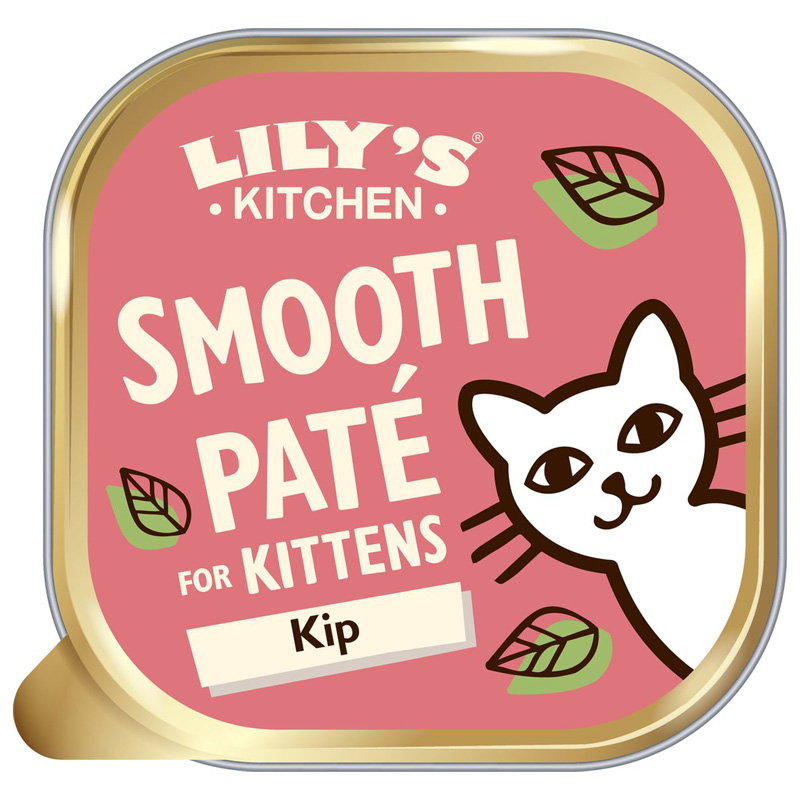 Lily's Kitchen Cat Kitten Smooth Pate Chicken 19x85gr