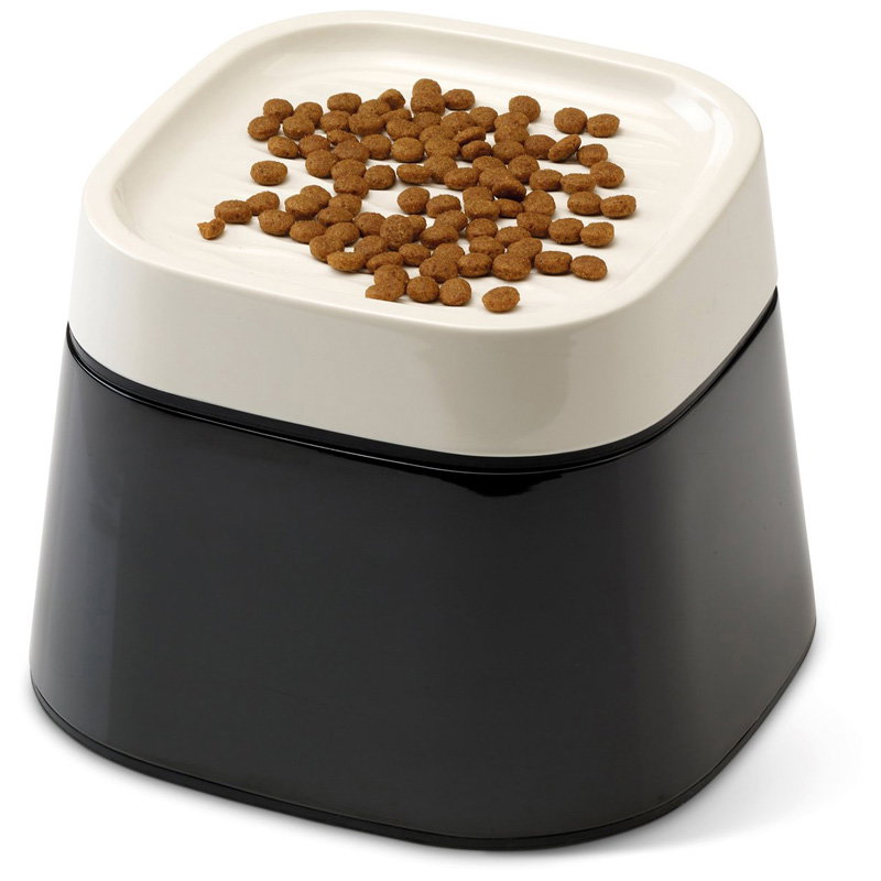 Savic Ergo Cube Voerbak Creme / Zwart
