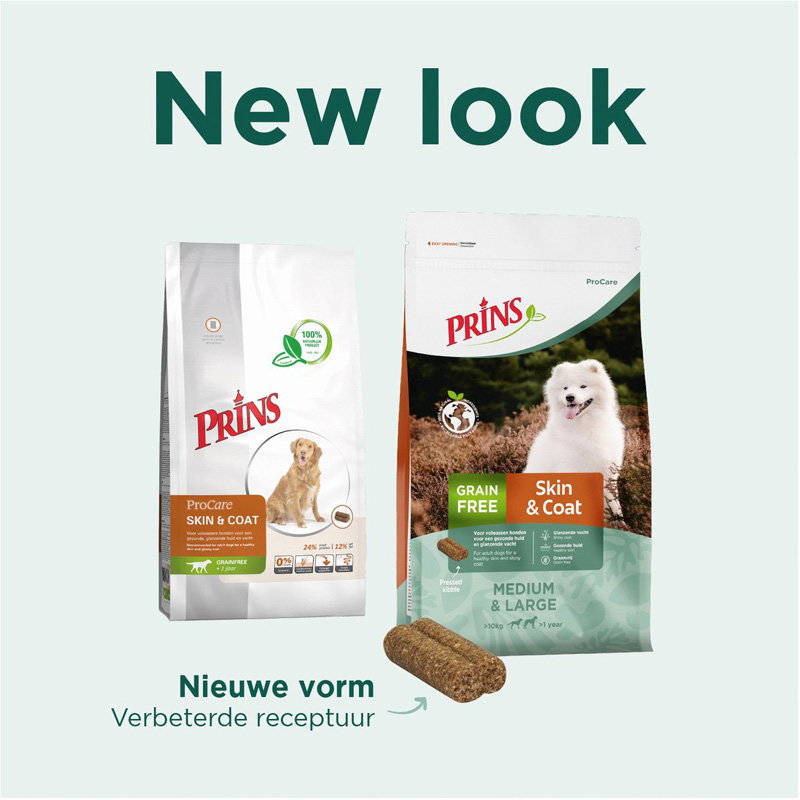 Prins Procare Graanvrij Skin & Coat 12kg