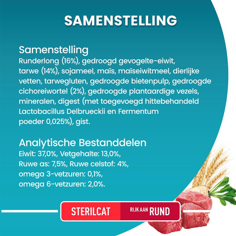 Purina One Sterilcat Rund / Tarwe