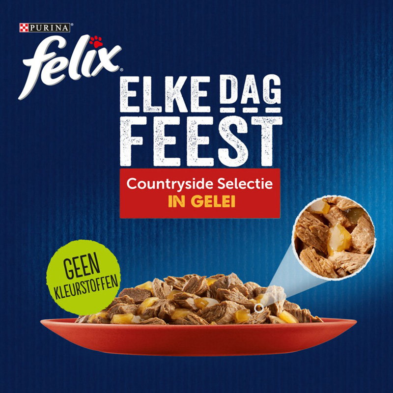 Felix Elke Dag Feest Countryside Selectie Rund / Kip / Eend / Lam