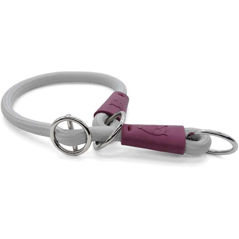 Morso Half Slip Halsband Hond Soft Rope Gerecycled Grey Grijs