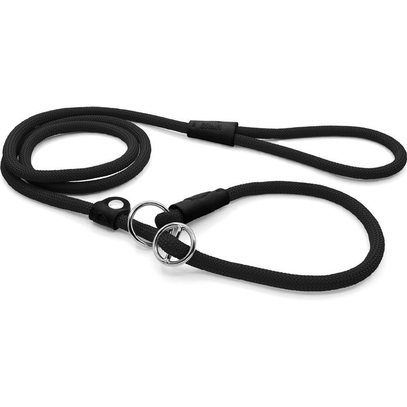 Morso Hondenriem Retrieverlijn Soft Rope Gerecycled Zwart
