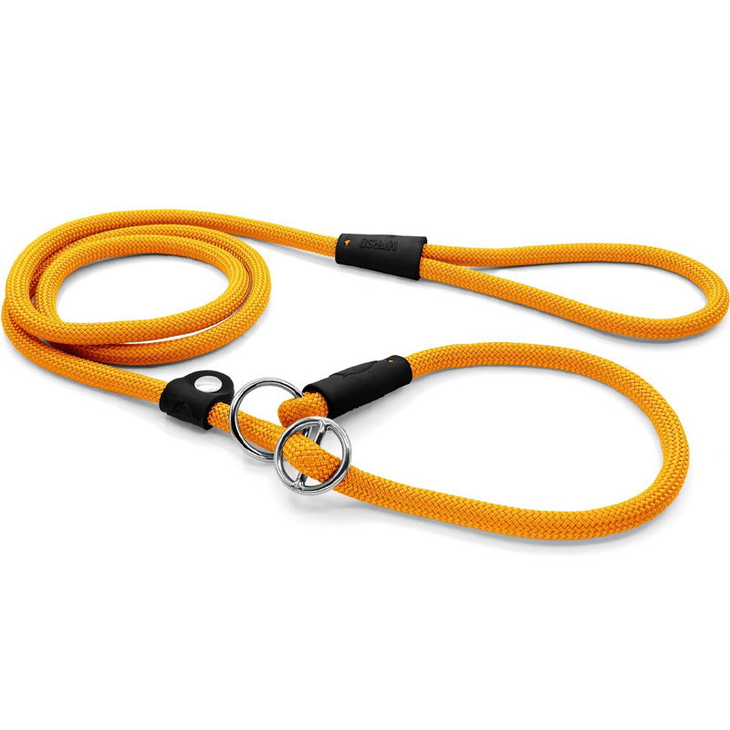 Morso Hondenriem Retrieverlijn Regular Rope Gerecycled Gold Goud