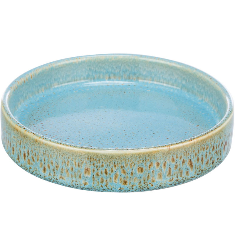 Trixie Voerbak / Drinkbak Keramiek Blauw