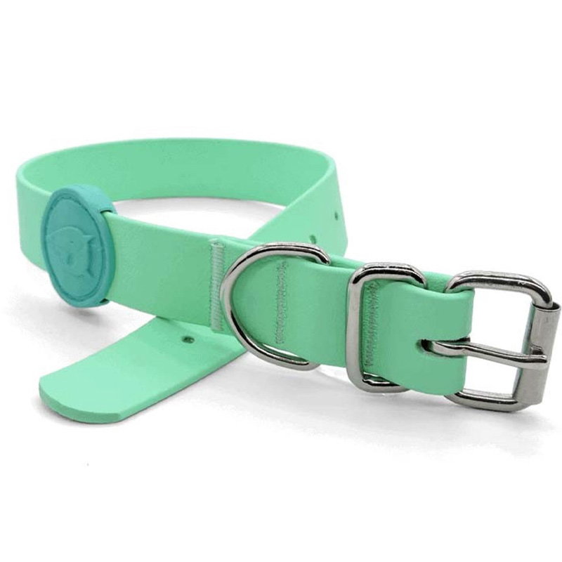 Morso Halsband Hond Waterproof Gerecycled Carribean Green Groen