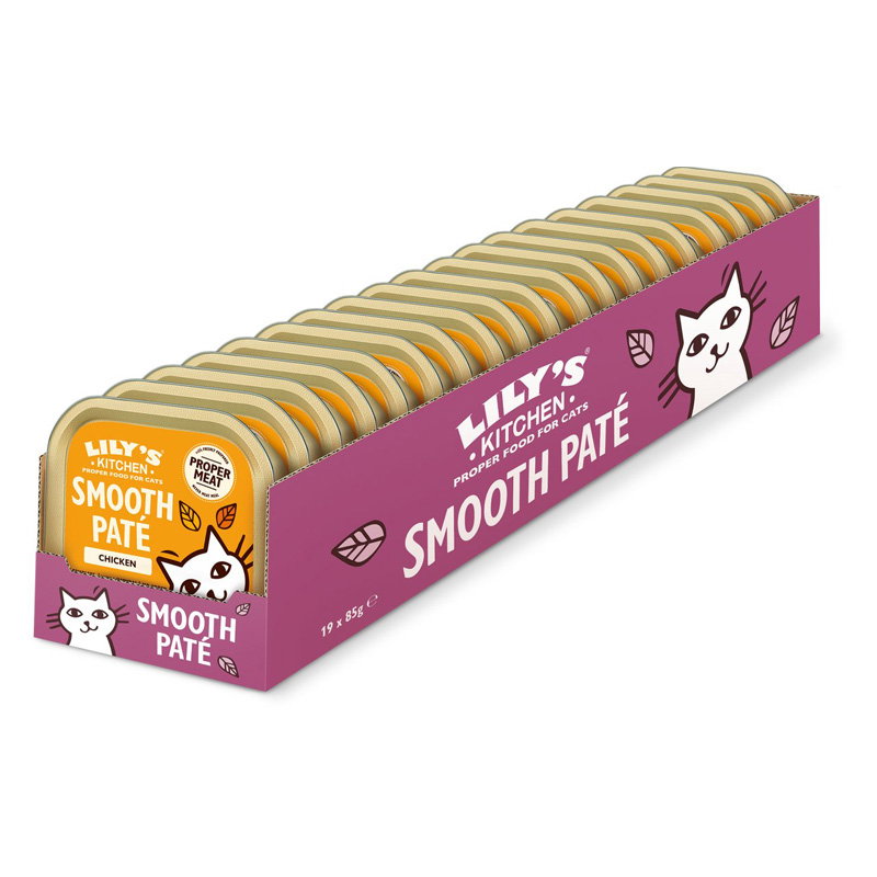 Lily's Kitchen Cat Smooth Pate Chicken 19x85gr