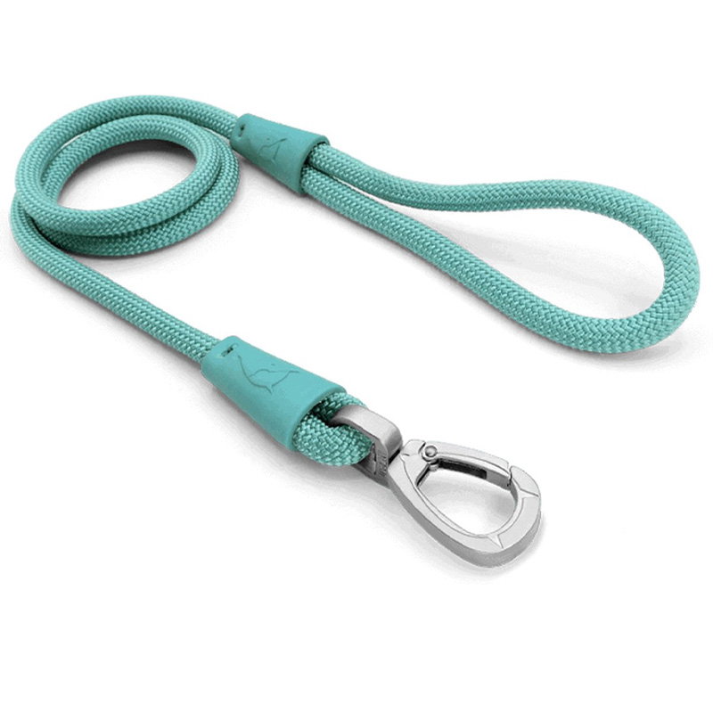 Morso Hondenriem Regular Rope Gerecycled Aquamarine Blauw