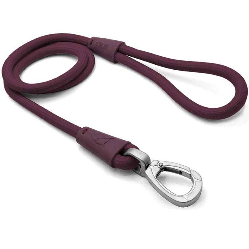 Morso Hondenriem Soft Rope Gerecycled Plum Paars