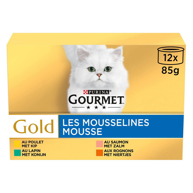 Gourmet Gold 12-Pack Fijne Mousse