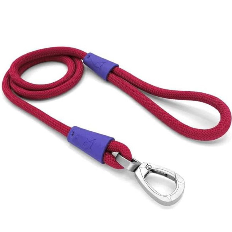 Morso Hondenriem Regular Rope Gerecycled Red Velvet Rood