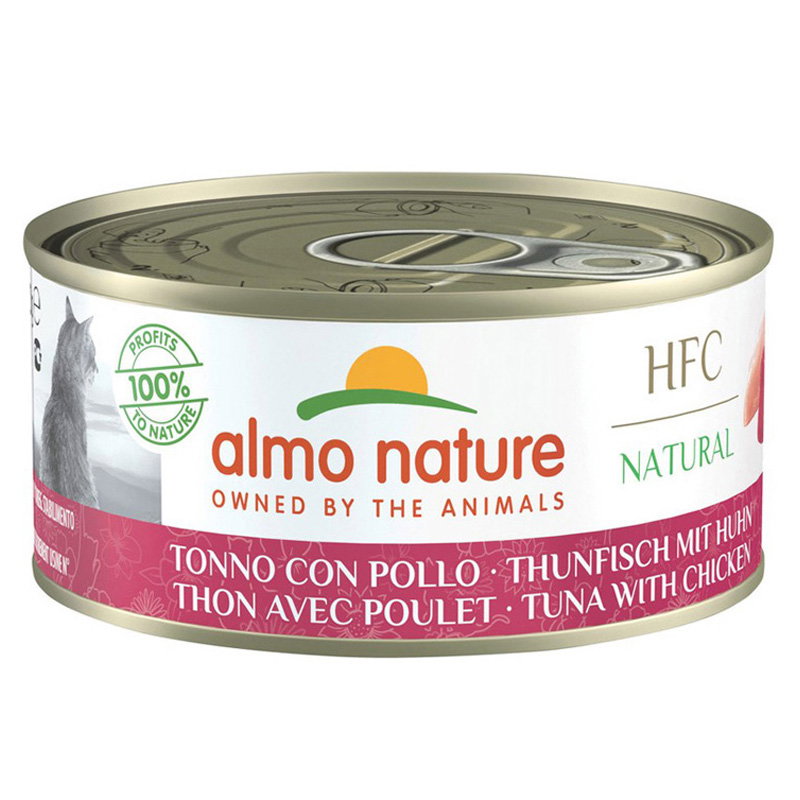 Almo Nature Cat Tonijn / Kip 24x70gr