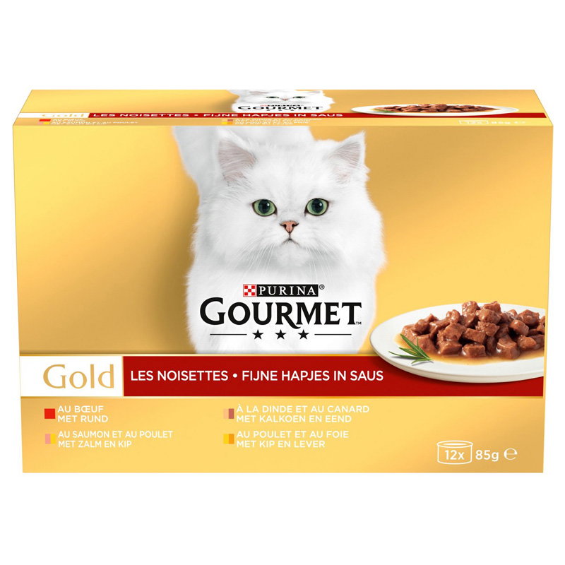 Gourmet Gold 12-Pack Fijne Hapjes