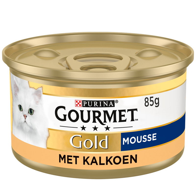 Gourmet Gold Fijne Mousse Kalkoen 24x85gr